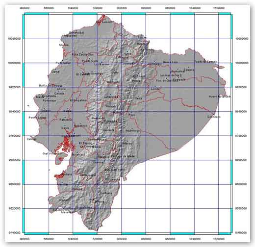 Ecuador Map