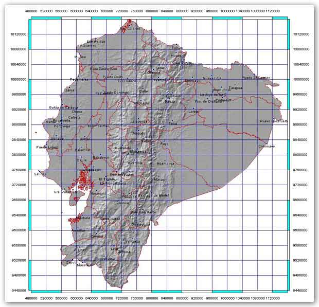 Ecuador Map